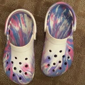 Little Girls Size 11 CROCS